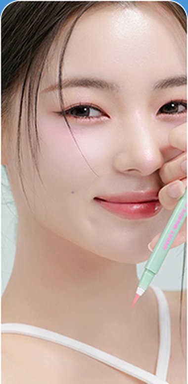 Korean beauty product demonstration